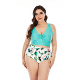 Plus Size Swimsuit for Women Tummy Control Swimwear