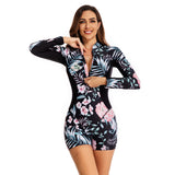 Long Sleeve One Piece Bathing Suit for Women