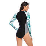 Lulunesy long sleeve swimsuit bathing suit for women one piece